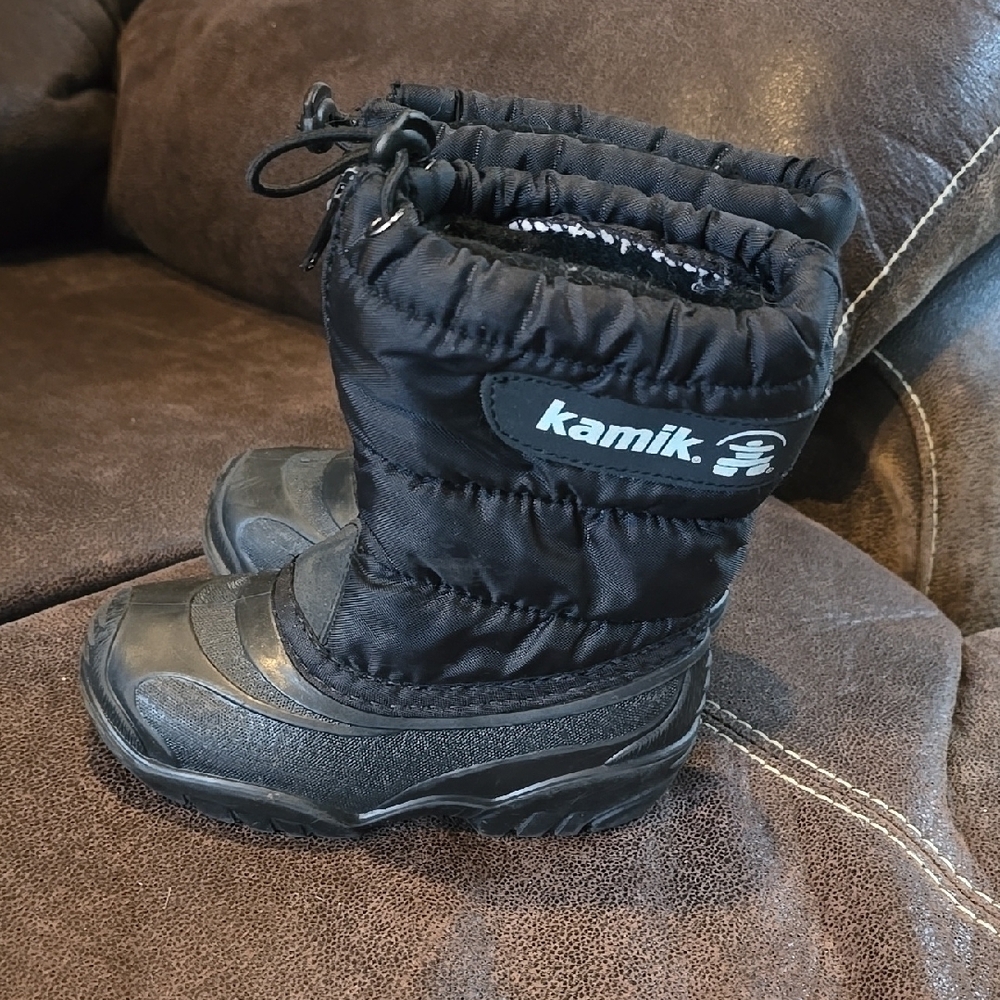 Kamik Kids Black Winter Boots